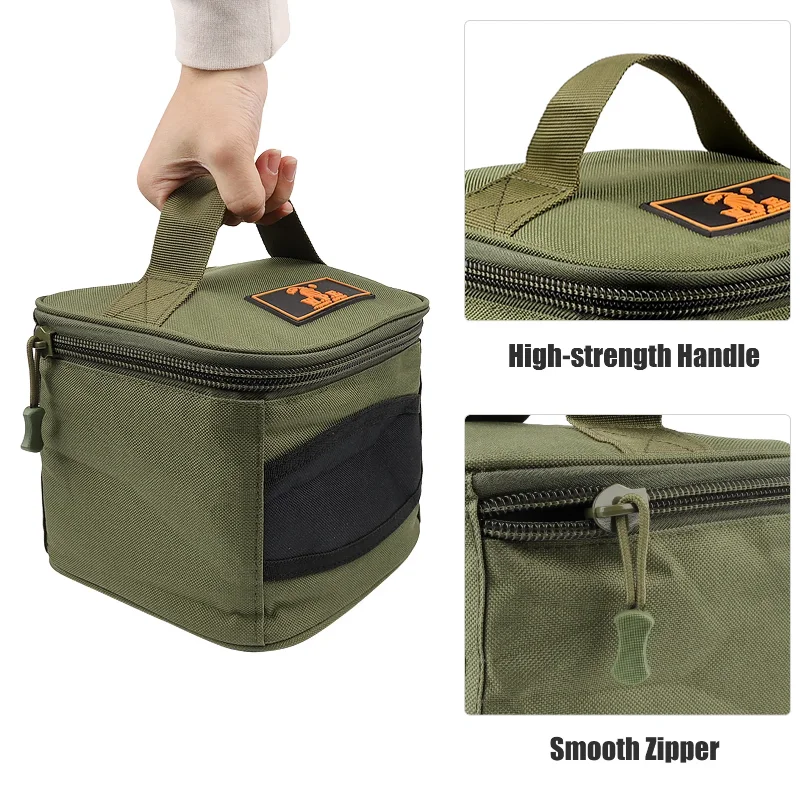 1 pcs Fishing Reel Bag Case, P - Fish Finder Case ulasan dan harga