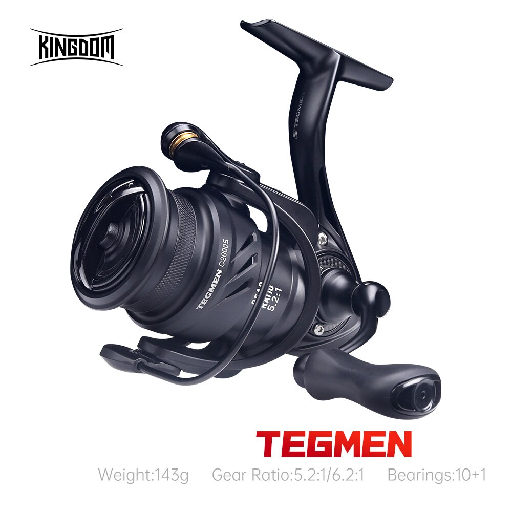 Kingdom Tegmen 5.2:1 6.2:1 143 - Daiwa Reel Fuego ulasan dan harga