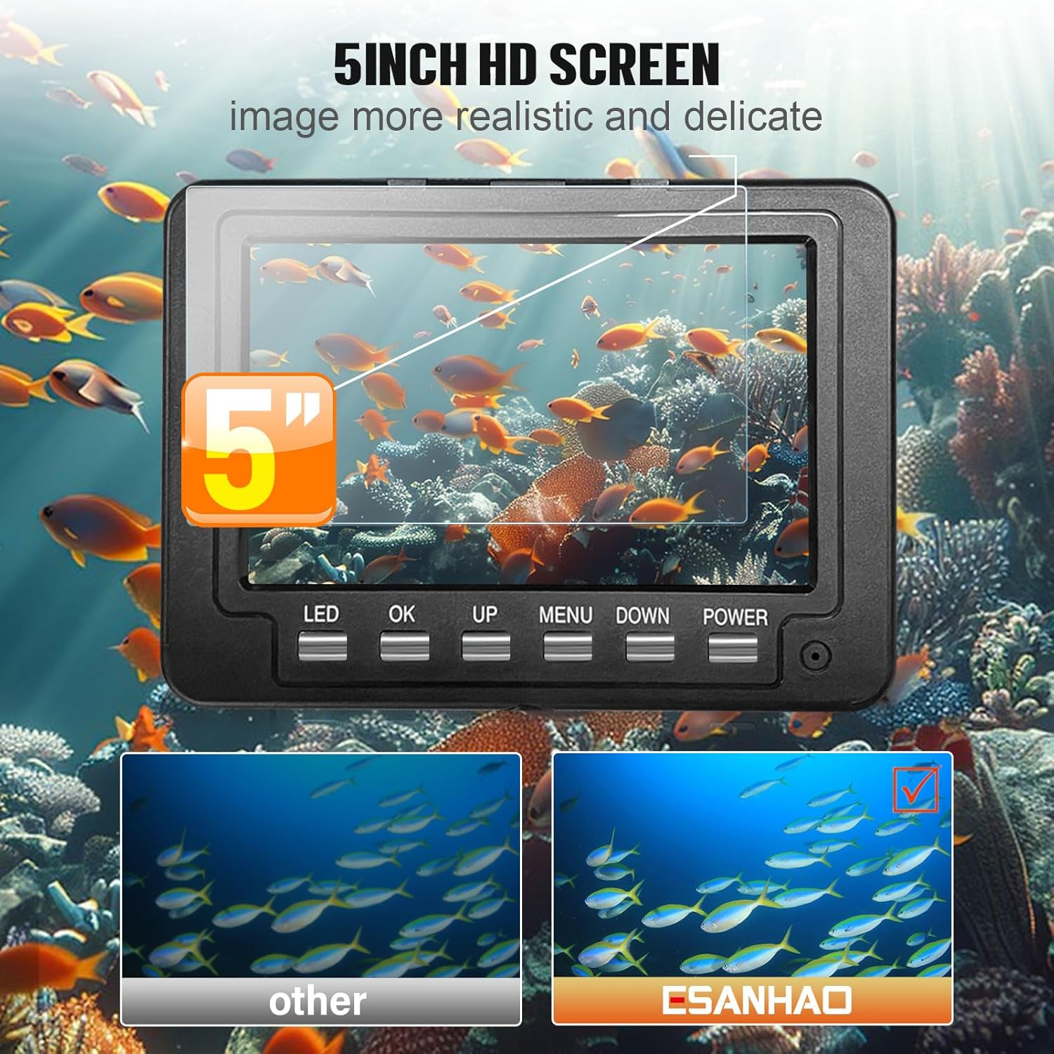 Underwater Fishing Camera - 50 - Fish Finder Portable ulasan dan harga