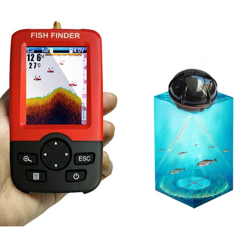 Portable Depth Fish Finder wit - Fish Finder Portable ulasan dan harga