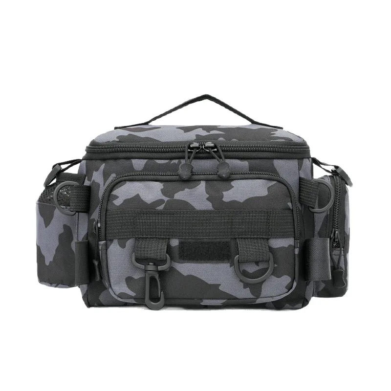 Black Fishing Tackle Shoulder  - Fish Finder Case ulasan dan harga