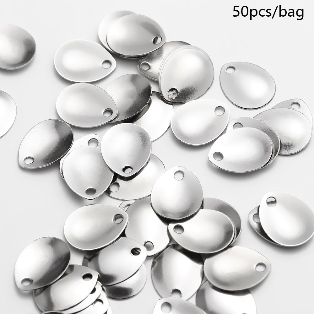 50PCS Silver Smooth Nickel Seq - Fish Alarm ulasan dan harga
