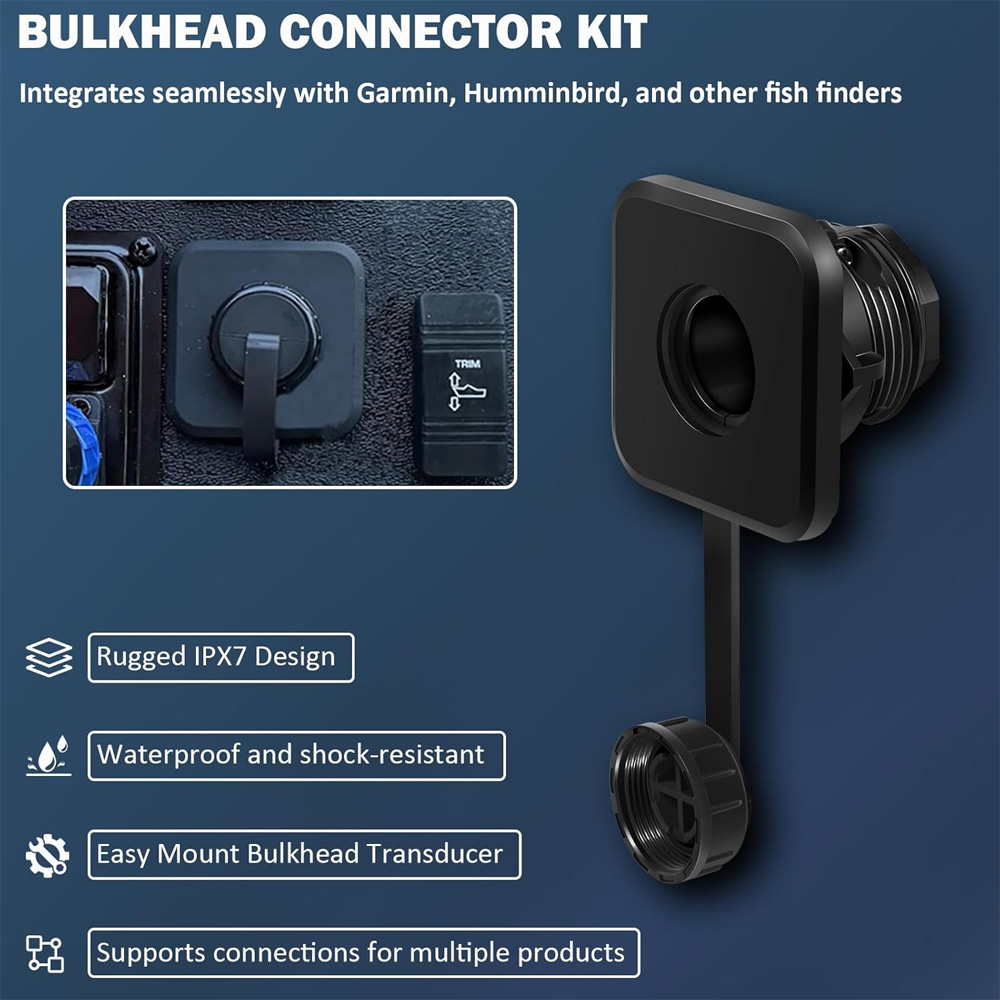 LiveScope™Bulkhead Connector K - Fish Finder Transducer ulasan dan harga
