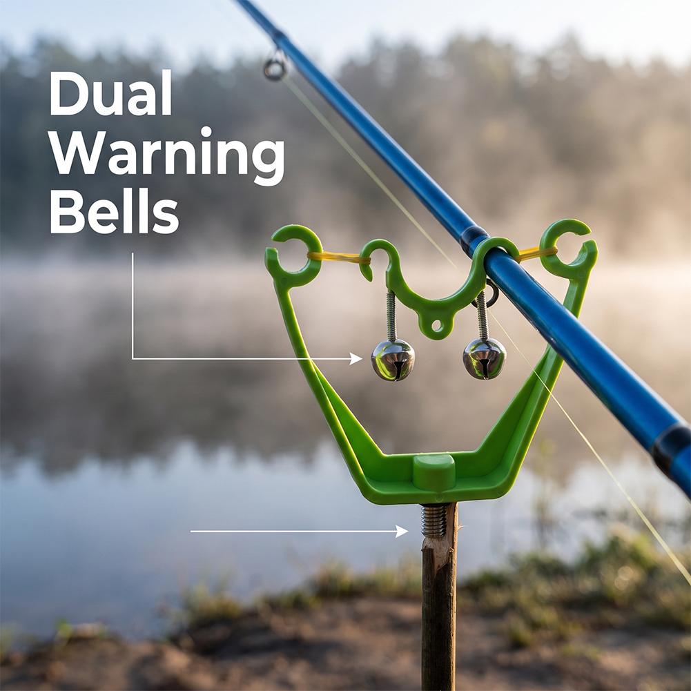 Bow Shape Fishing Rod Rest Hea - Fish Alarm ulasan dan harga